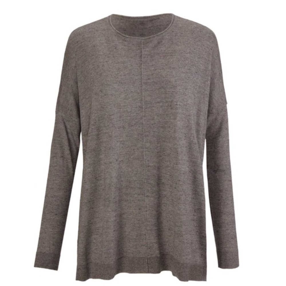 CAbi Heather Mushroom Tunic Knit Sweater Top - Picture 3 of 10